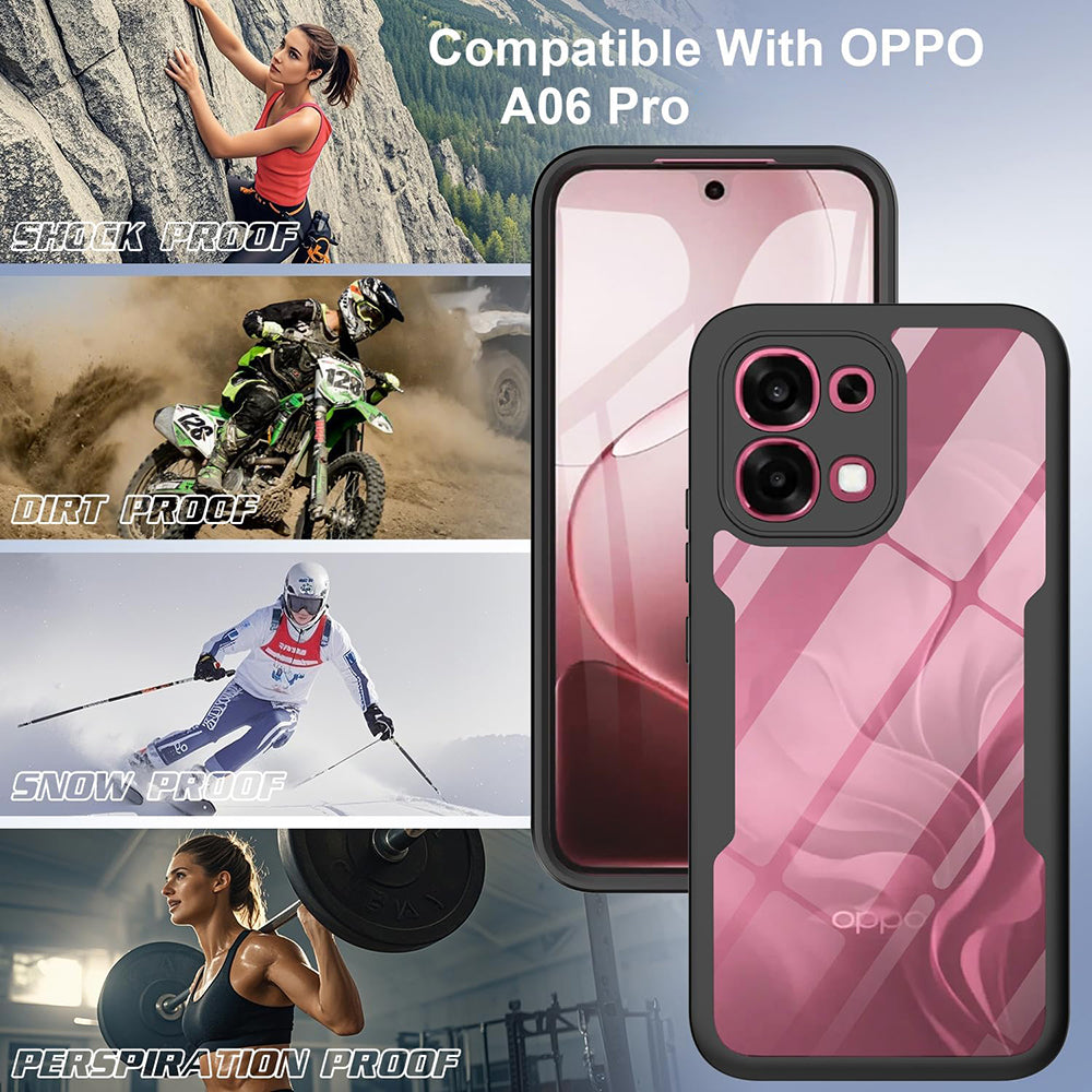 Futrola za Oppo A6 Pro 5G / A6 Pro 4G, Techsuit, ColorVerse 360, Crna