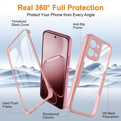 Futrola za Oppo A6 Pro 5G / A6 Pro 4G, Techsuit, ColorVerse 360, Roze