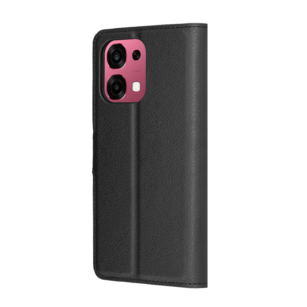 Futrola za Oppo A6 Pro 5G / A6 Pro 4G, Techsuit, Leather Folio, Crna