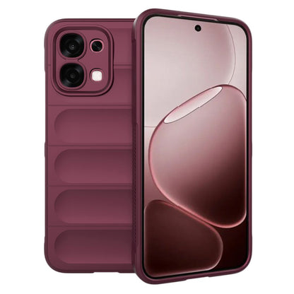 Futrola za Oppo A6 Pro 5G / A6 Pro 4G, Techsuit, Magic Shield, Bordo