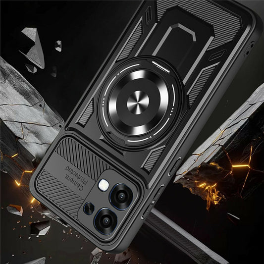 Futrola za Oppo A6 Pro 5G / A6 Pro 4G, Techsuit, RuggedCam, Ljubičasta