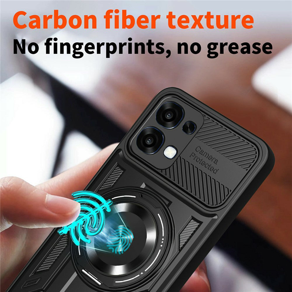 Futrola za Oppo A6 Pro 5G / A6 Pro 4G, Techsuit, RuggedCam, Crna