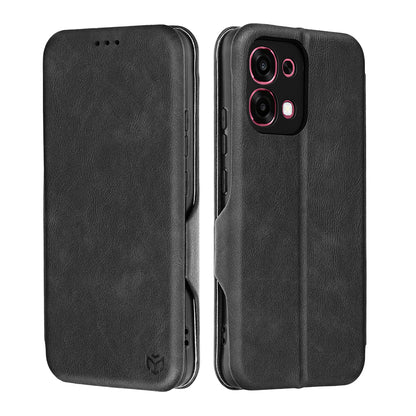 Futrola za Oppo A6 Pro 5G / A6 Pro 4G, Techsuit, Safe Wallet Plus, Crna