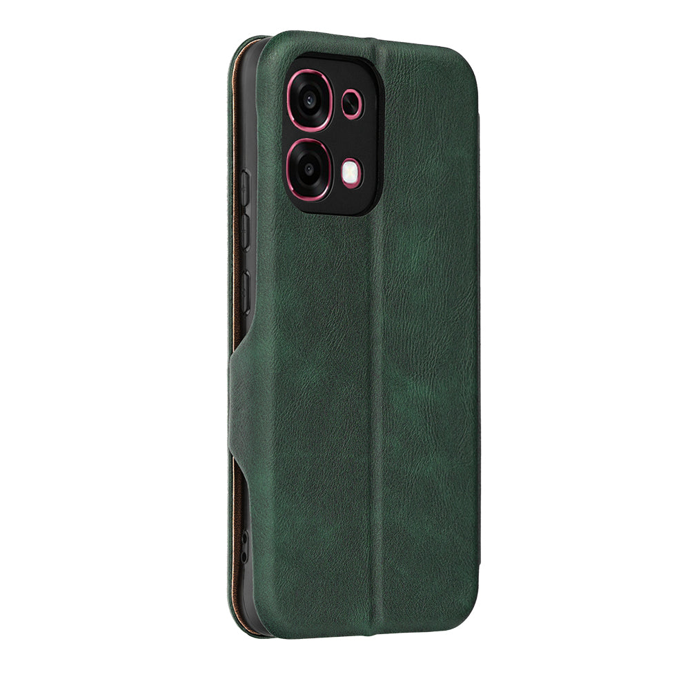 Futrola za Oppo A6 Pro 5G / A6 Pro 4G, Techsuit, Safe Wallet Plus, Zelena