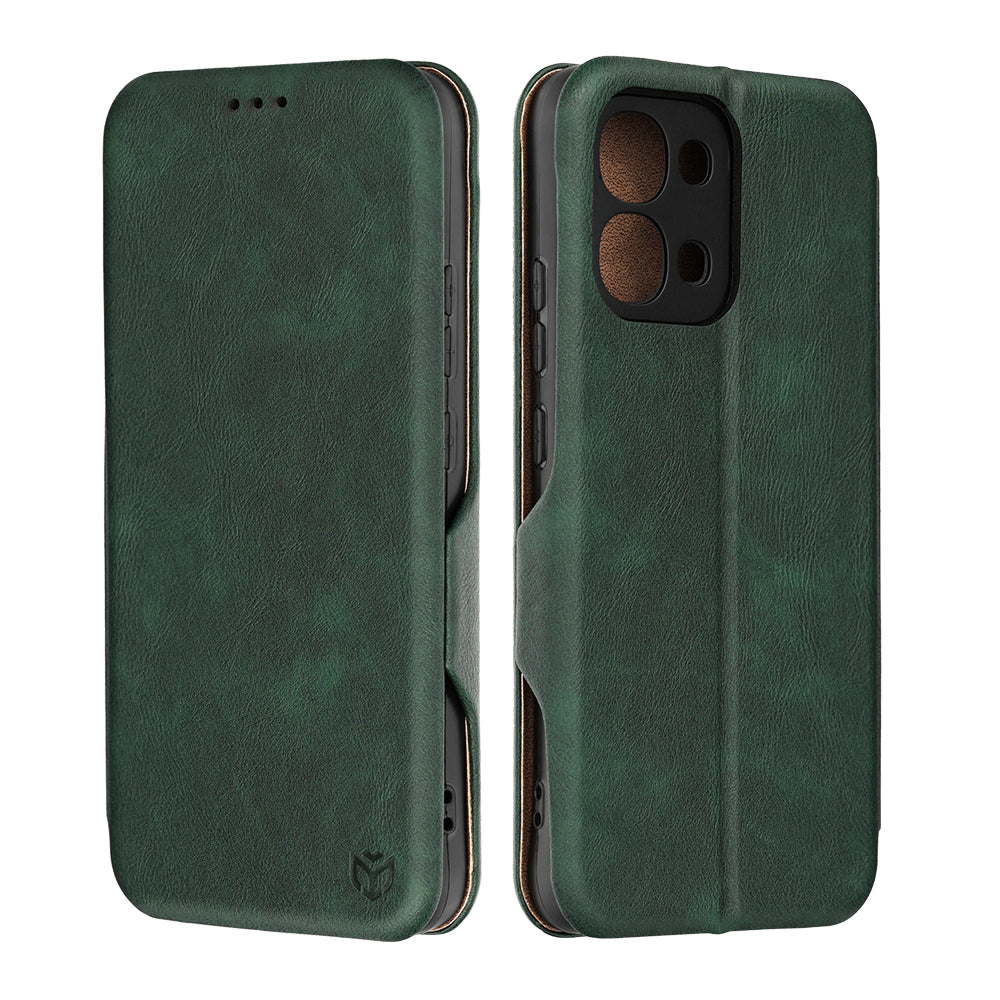 Futrola za Oppo A6 Pro 5G / A6 Pro 4G, Techsuit, Safe Wallet Plus, Zelena