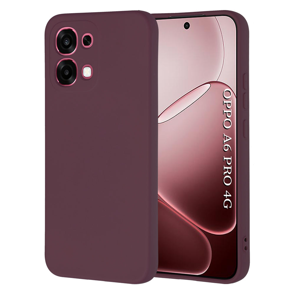 Futrola za Oppo A6 Pro 5G / A6 Pro 4G, Techsuit, SoftFlex, Bordo