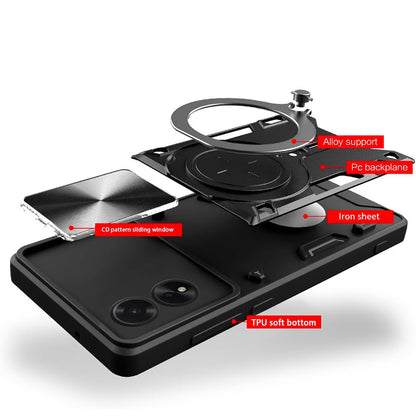 Futrola za Oppo A60, Techsuit, CamGuard Pro, Roze Zlato