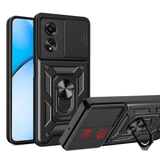 Futrola za Oppo A60, Techsuit, CamShield, Crna