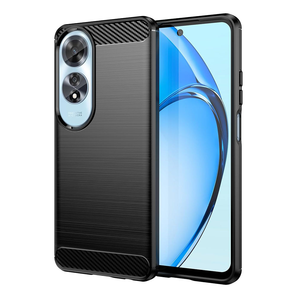 Futrola za Oppo A60, Techsuit, Karbon, Crna