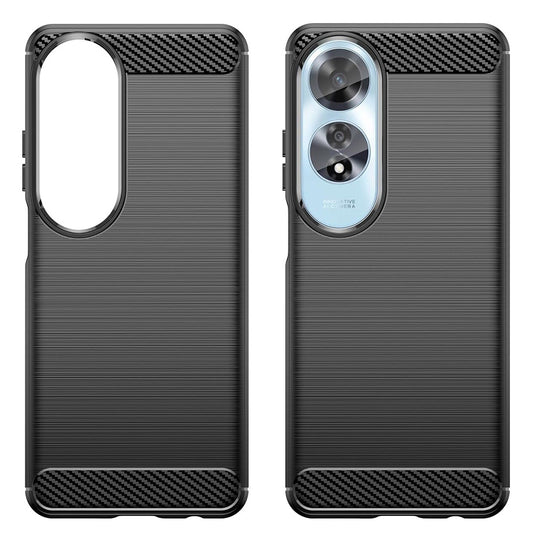 Futrola za Oppo A60, Techsuit, Karbon, Crna