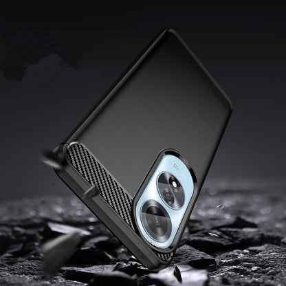 Futrola za Oppo A60, Techsuit, Karbon, Crna
