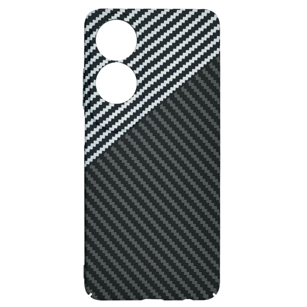 Futrola za Oppo A60, Techsuit, Carbonite FiberShell, Crno Siva