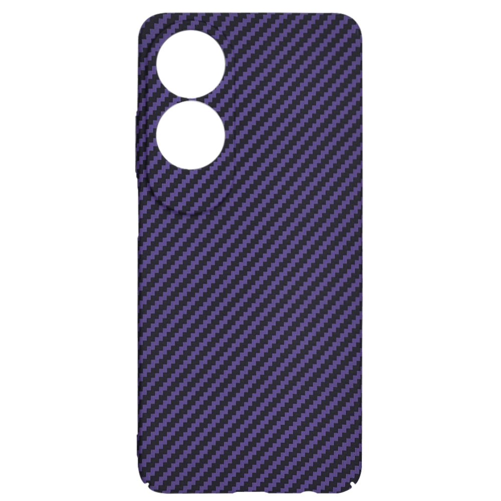 Futrola za Oppo A60, Techsuit, Carbonite FiberShell, Ljubičasta