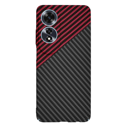 Futrola za Oppo A60, Techsuit, Carbonite FiberShell, Crno Crvena