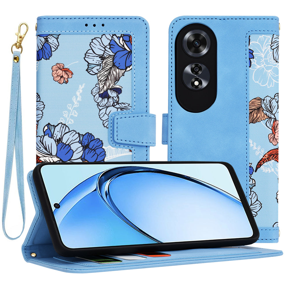 Futrola za Oppo A60, Techsuit, FlipCraft, Plava