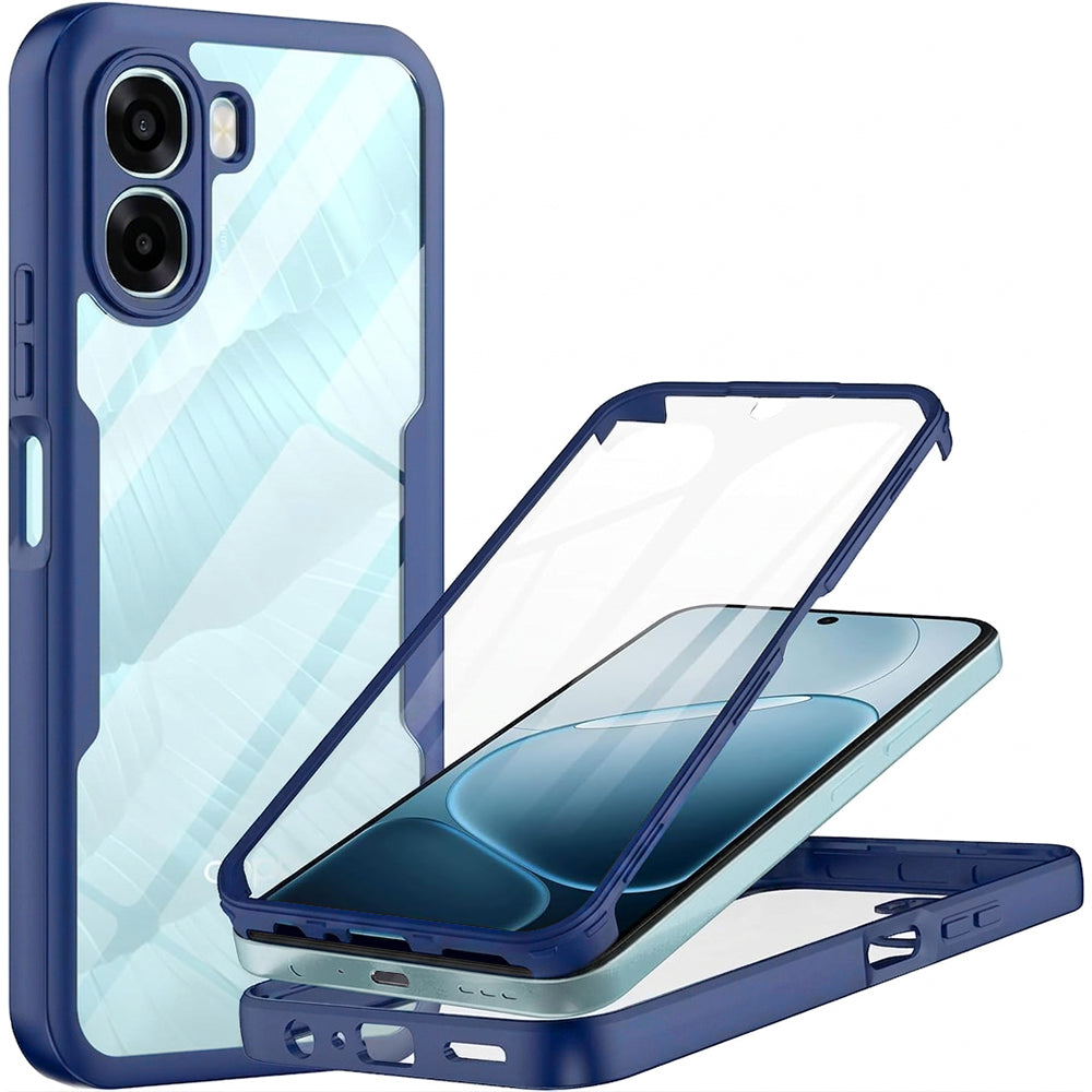 Futrola za Oppo A6k 4G / A6x 4G / A6x, Techsuit, ColorVerse 360, Plava