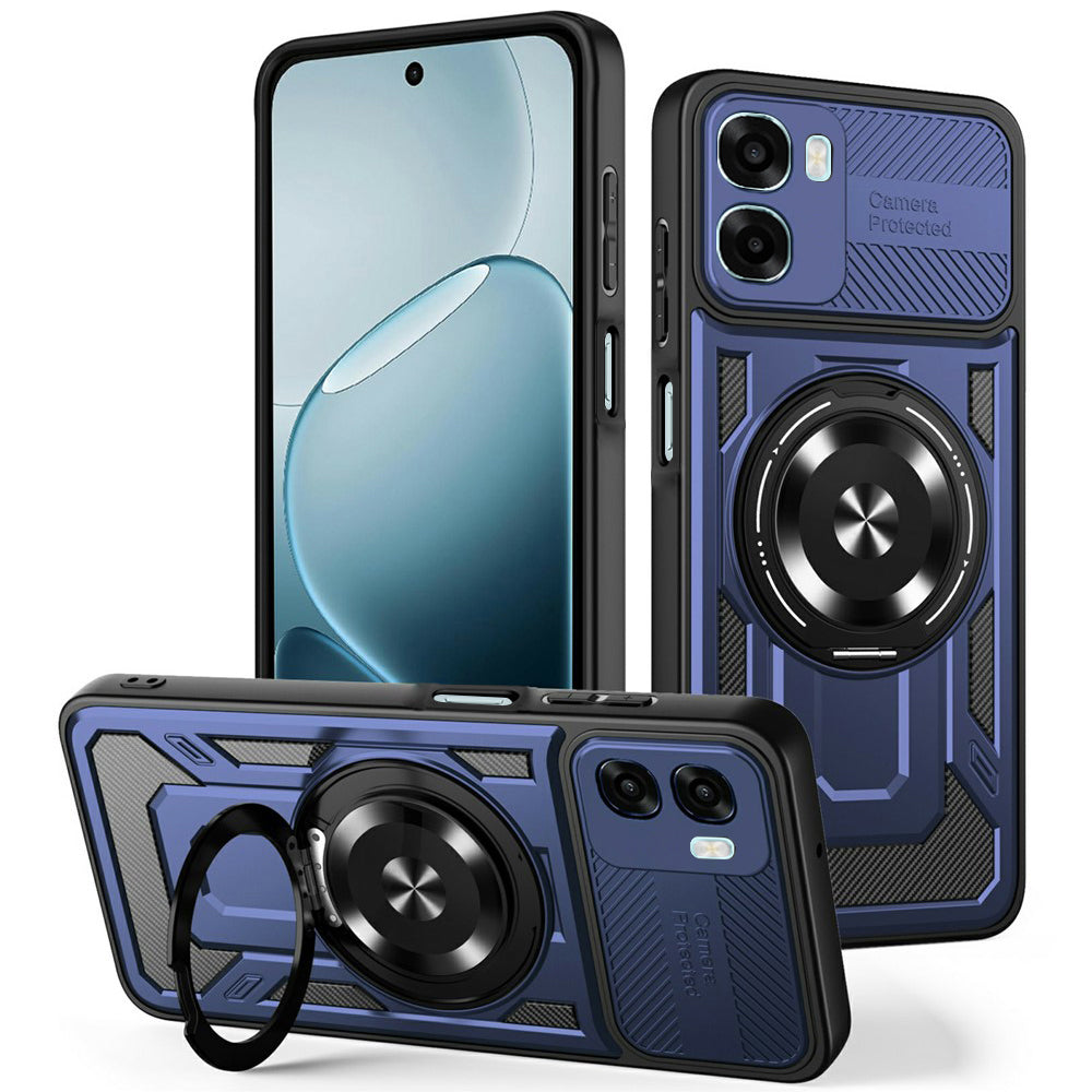Futrola za Oppo A6k 4G / A6x 4G / A6x, Techsuit, RuggedCam, Plava