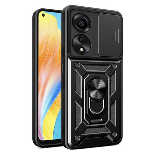 Futrola za Oppo A78 4G, Techsuit, CamShield, Crna