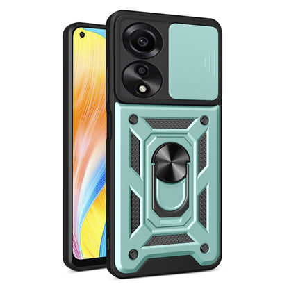 Futrola za Oppo A78 4G, Techsuit, CamShield, Zelena