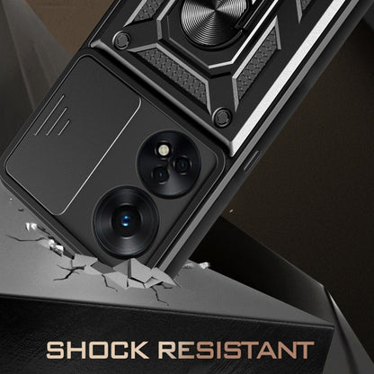 Futrola za Oppo A78 4G, Techsuit, CamShield, Zelena