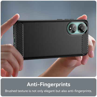 Futrola za Oppo A78 4G, Techsuit, Karbon, Crna