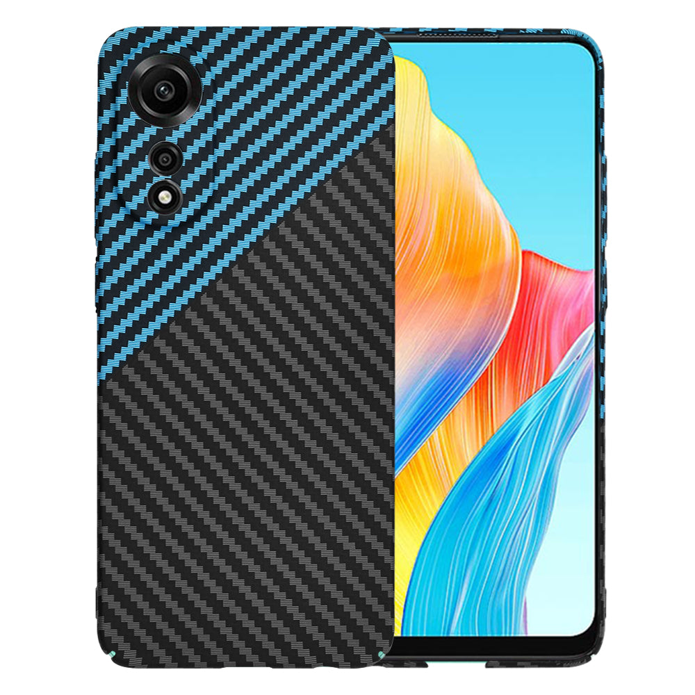 Futrola za Oppo A78 4G, Techsuit, Carbonite FiberShell, Crno Plava