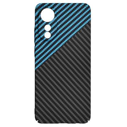 Futrola za Oppo A78 4G, Techsuit, Carbonite FiberShell, Crno Plava