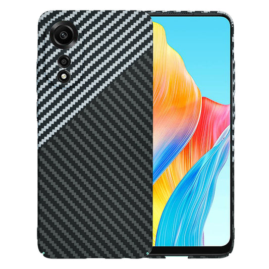 Futrola za Oppo A78 4G, Techsuit, Carbonite FiberShell, Crno Siva