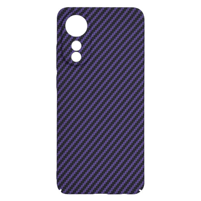 Futrola za Oppo A78 4G, Techsuit, Carbonite FiberShell, Ljubičasta