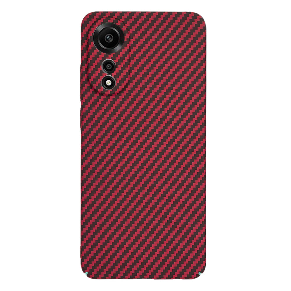 Futrola za Oppo A78 4G, Techsuit, Carbonite FiberShell, Crvena