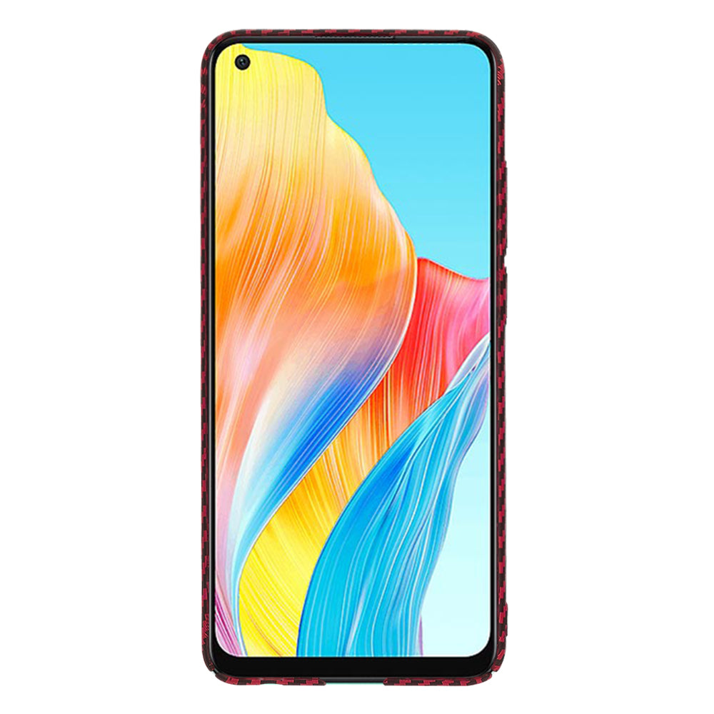 Futrola za Oppo A78 4G, Techsuit, Carbonite FiberShell, Crvena