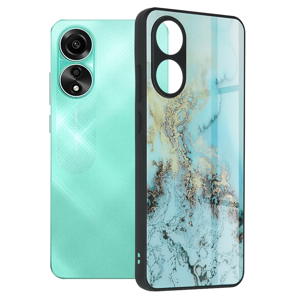 Futrola za Oppo A78 4G, Techsuit, Glaze, Plava