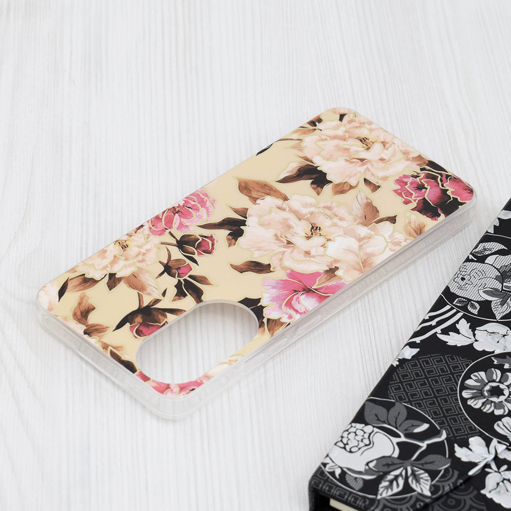 Futrola za Oppo A78 4G, Techsuit, Marble, Bež