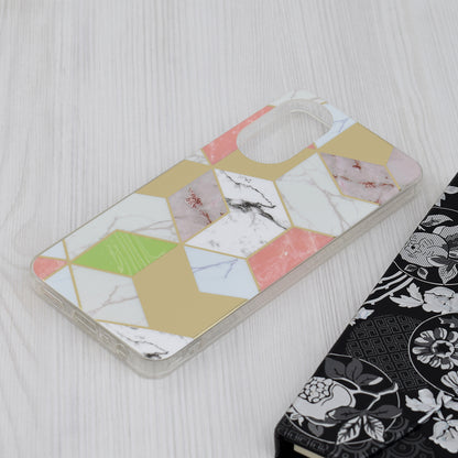 Futrola za Oppo A78 4G, Techsuit, Marble, Ljubičasta
