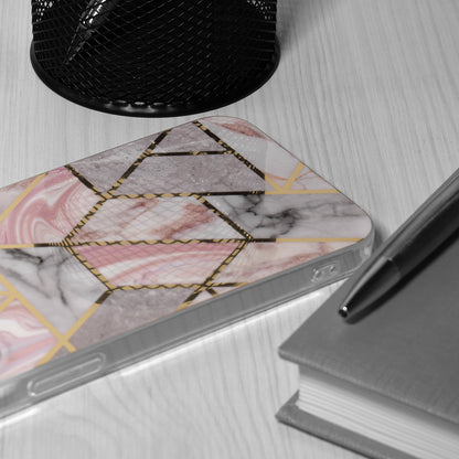 Futrola za Oppo A78 4G, Techsuit, Marble, Roze