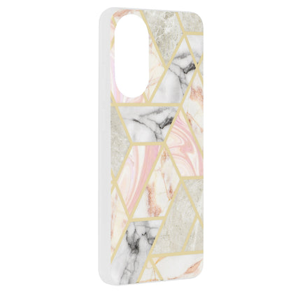 Futrola za Oppo A78 4G, Techsuit, Marble, Roze