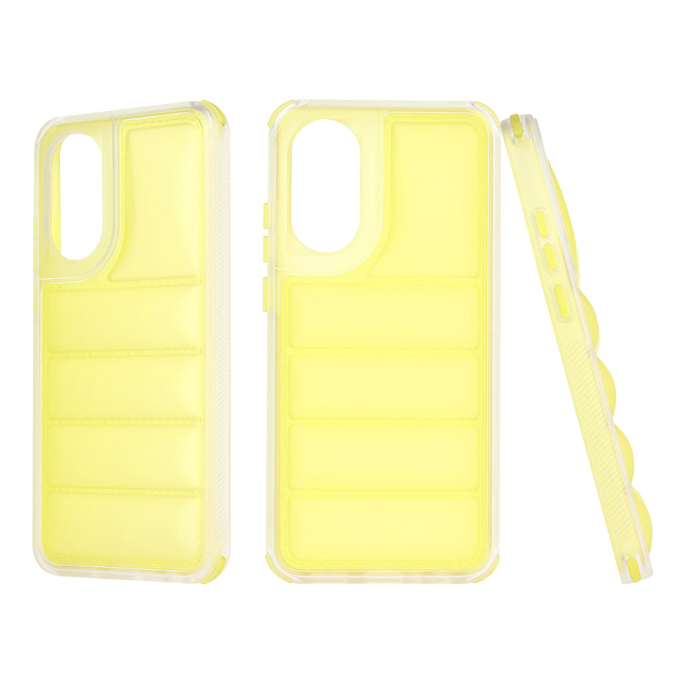 Futrola za Oppo A78 4G, Techsuit, Wave Shield, Žuta