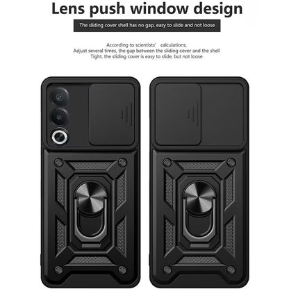 Futrola za Oppo A80, Techsuit, CamShield, Crna