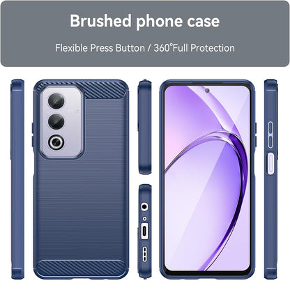 Futrola za Oppo A80, Techsuit, Karbon, Plava