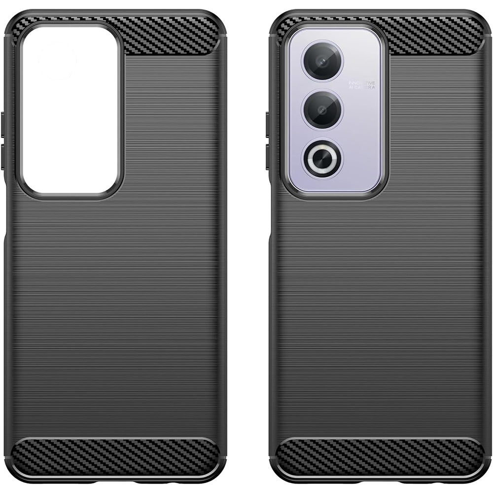 Futrola za Oppo A80, Techsuit, Karbon, Crna
