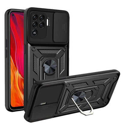 Futrola za Oppo A94 / Reno5 Lite, Techsuit, CamShield, Crna