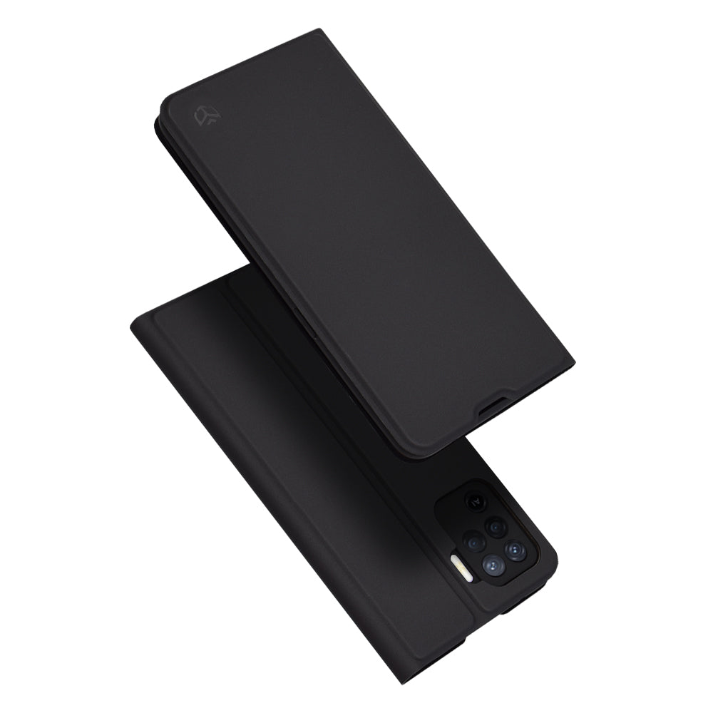 Futrola za Oppo A94 / Reno5 Lite, Techsuit, Magskin Book, Crna