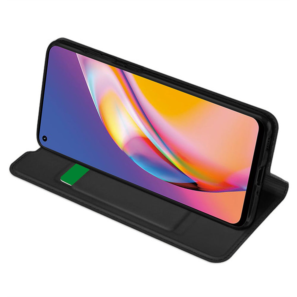 Futrola za Oppo A94 / Reno5 Lite, Techsuit, Magskin Book, Crna
