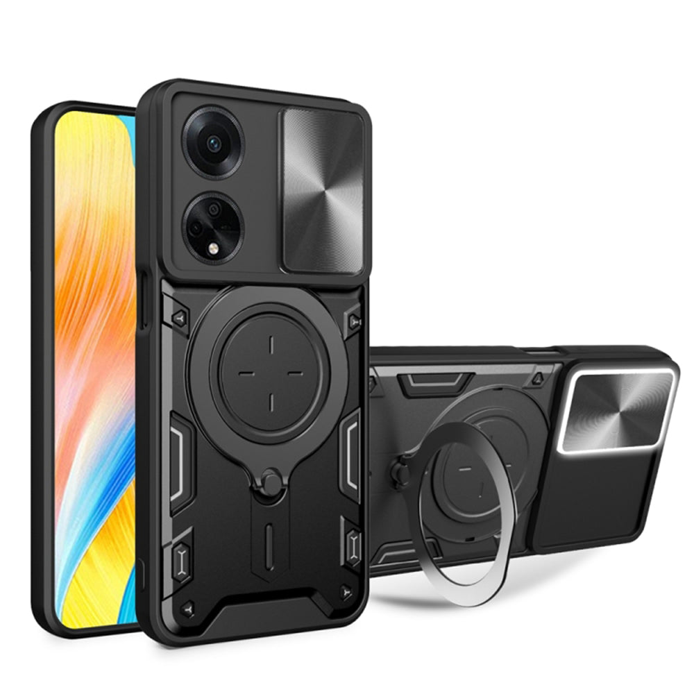 Futrola za Oppo A98, Techsuit, CamGuard Pro, Crna