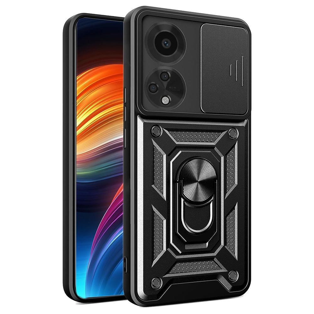 Futrola za Oppo A98, Techsuit, CamShield, Crna