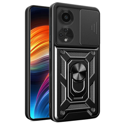 Futrola za Oppo A98, Techsuit, CamShield, Crna
