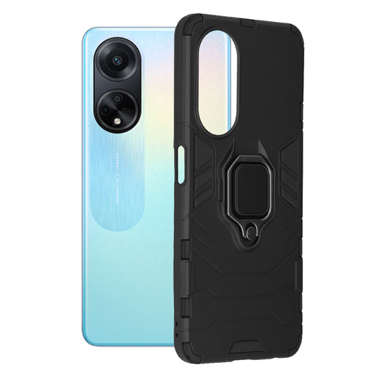 Futrola za Oppo A98, Techsuit, Shield, Crna