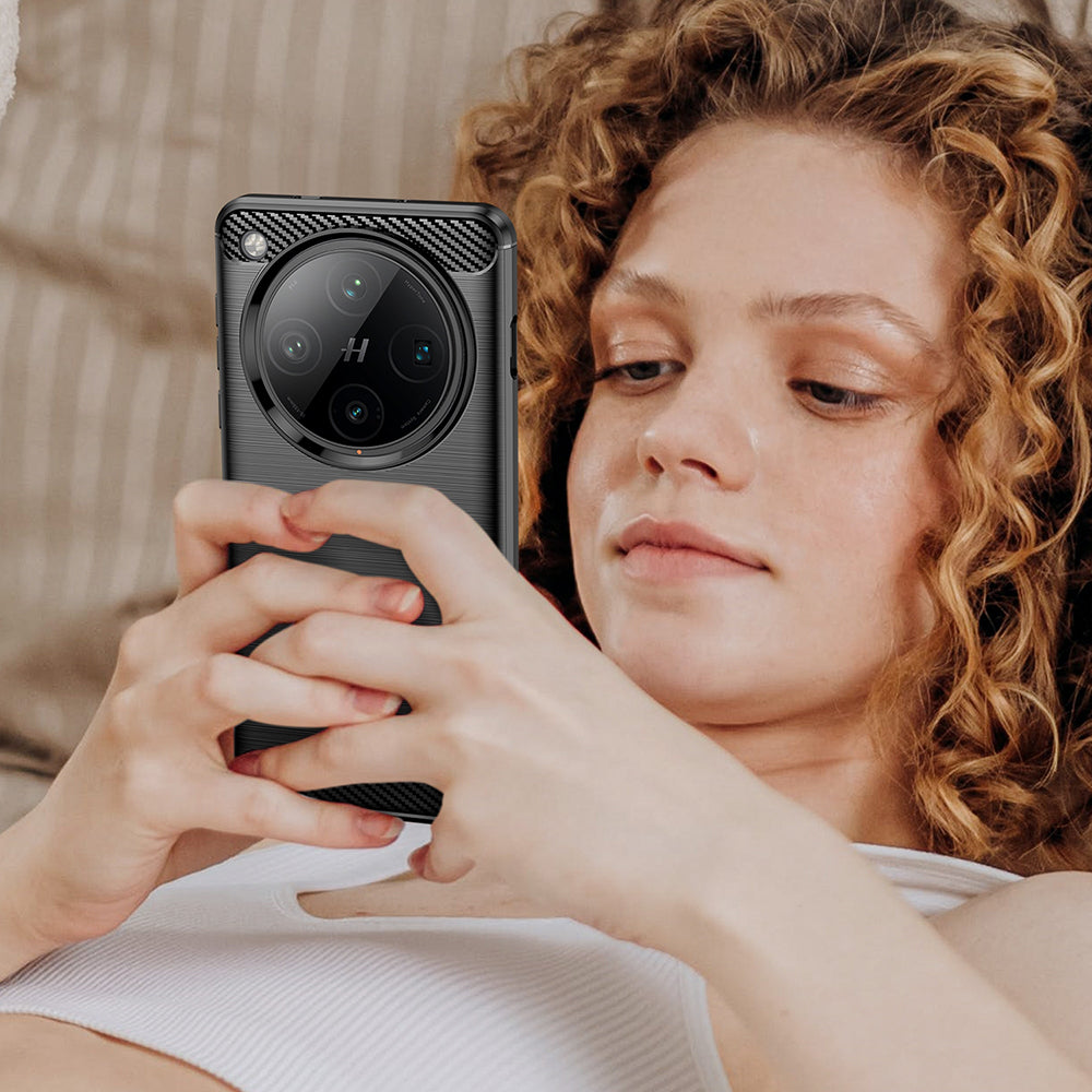 Futrola za Oppo Find X8 Pro, Techsuit, Karbon, Crna