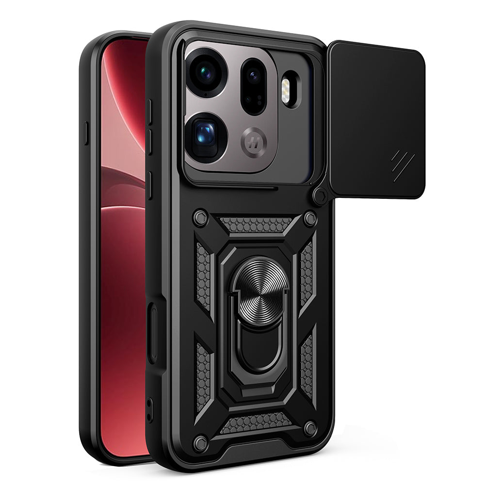 Futrola za Oppo Find X9 Pro, Techsuit, CamShield, Crna