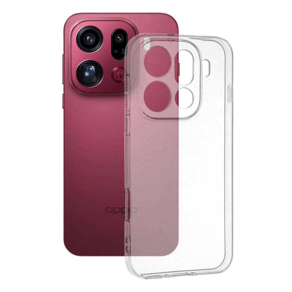 Futrola za Oppo Find X9 Pro, Techsuit, Clear, Transparentna
